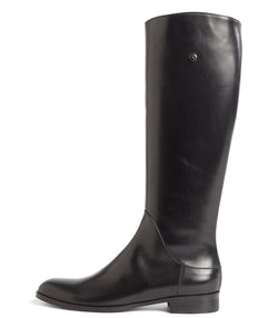 SIMONA - Black Riding Boots for Women 