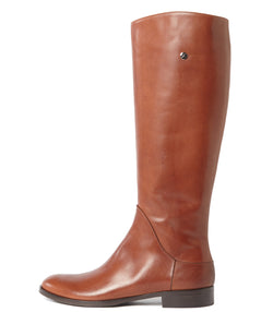 cognac color womens boots