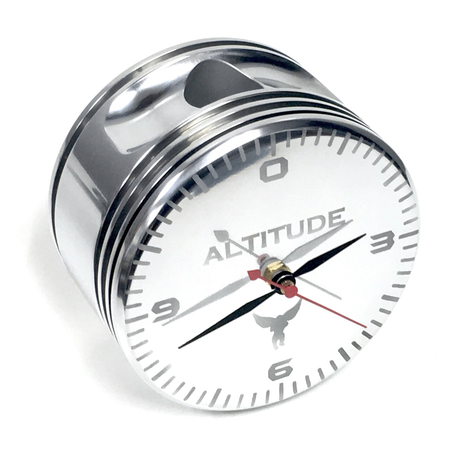 Altimeter Wwii Airplane Radial Engine Piston Desk Clock Aviation