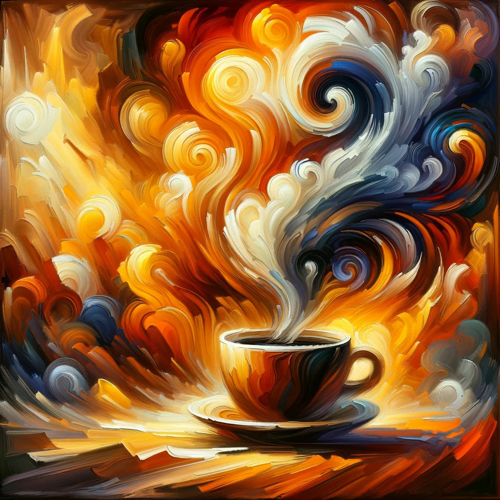 Morning Aroma Expression Canvas