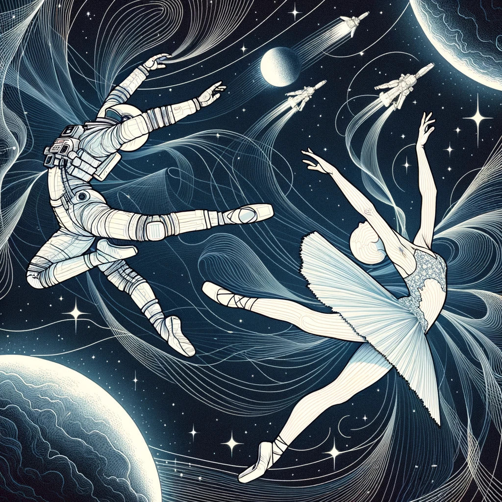 Space Ballet Canvas