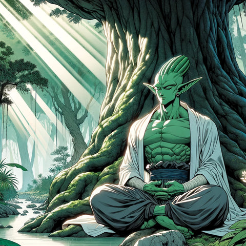 Verdant Wisdom Canvas