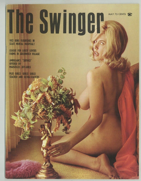 Buf Swinger Vol 1 #1 Original 1968 Girlie Magazine 76pg FINE Bouffant â€“  oxxbridgegalleries