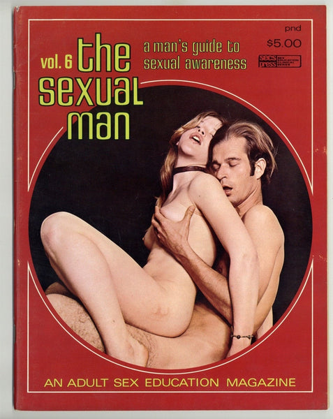 The Sexual Man V6 #1 Hippie Porn Magazine 1972 Parliament 64pg Vintage â€“  oxxbridgegalleries