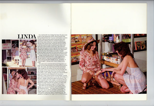 Vintage 70s Lesbian Porn Magazine - Linda 1978 Vintage Lesbian Porn Marquis Press 36pg Hot Pretty Girls M2 â€“  oxxbridgegalleries