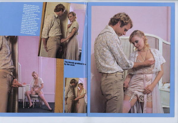 Vintage Porn Clothing - Double Blonde 1990 Ultracolor 32pg Vintage Porn Magazine M20570 â€“  oxxbridgegalleries