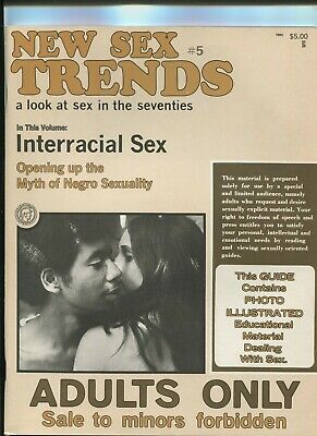 New Sex Trends #5 Vintage 1972 Magazine 68pg Hot Interracial Sex Hipp â€“  oxxbridgegalleries