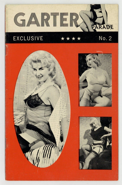 Vintage Busty Women Porn - Garter Parade #2 Vintage 1960 Pin Up Magazine 36pg Busty Women Lingeri â€“  oxxbridgegalleries