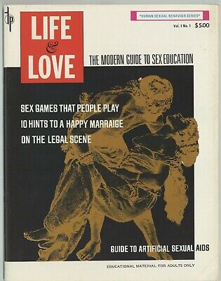 Hard Sex Posters - Life & Love V1 #1 Vintage Porn 1972 Twilight Press 48pg Hard Sex Group â€“  oxxbridgegalleries