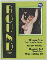 159px x 200px - Bound #2 Eros Goldstripe 1975 Vintage BDSM Porn 64pg Femdom Gagged Bon â€“  oxxbridgegalleries