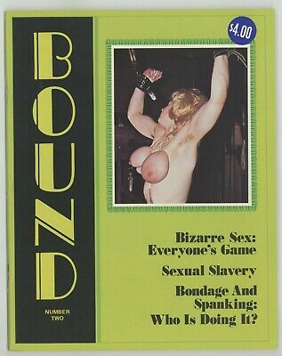 Vintage Bound Porn - Bound #2 Eros Goldstripe 1975 Vintage BDSM Porn 64pg Femdom Gagged Bon â€“  oxxbridgegalleries