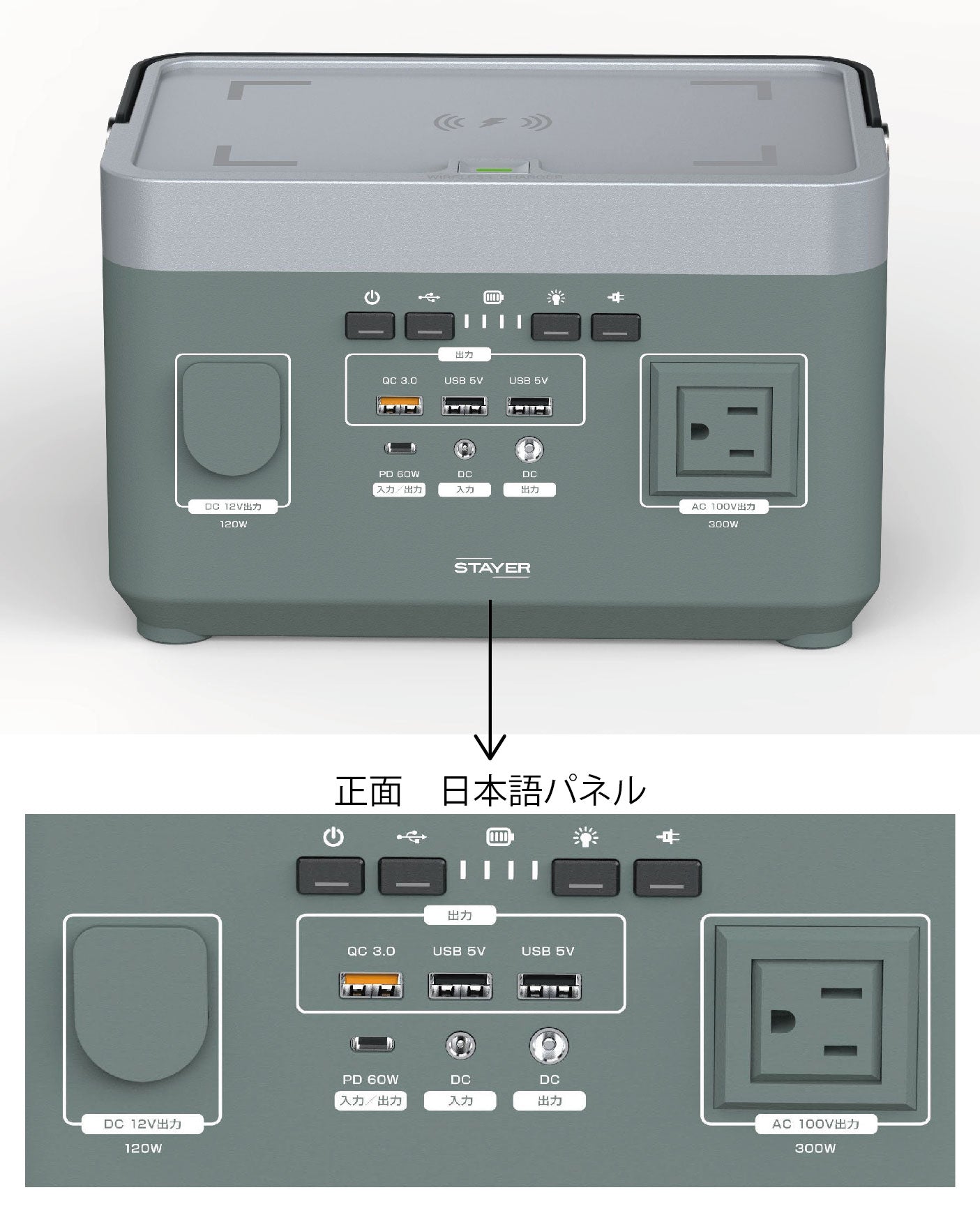 クリアランス値下げ ⭐️限定一点⭐️ ポータブル電源 キャンプ 防災