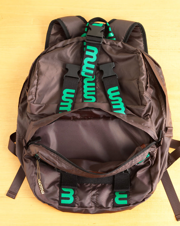 ドリカム wmmw backpack【brown×green logo】セット-