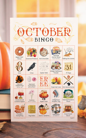 October Bingo