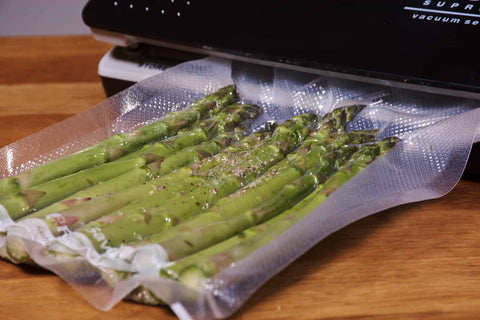 used to seal the asparagus