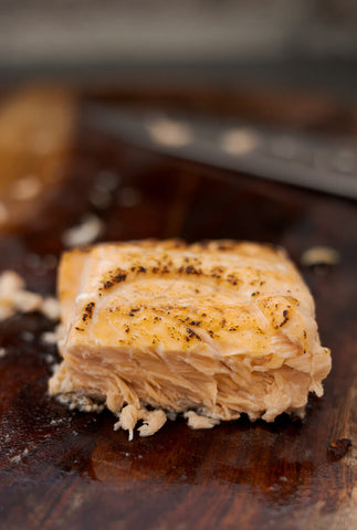 Sous vide salmon