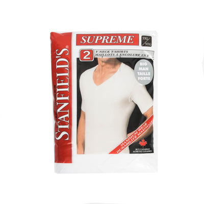 Stanfield's Men's Supreme Cotton Blend Crew Neck Undershirt