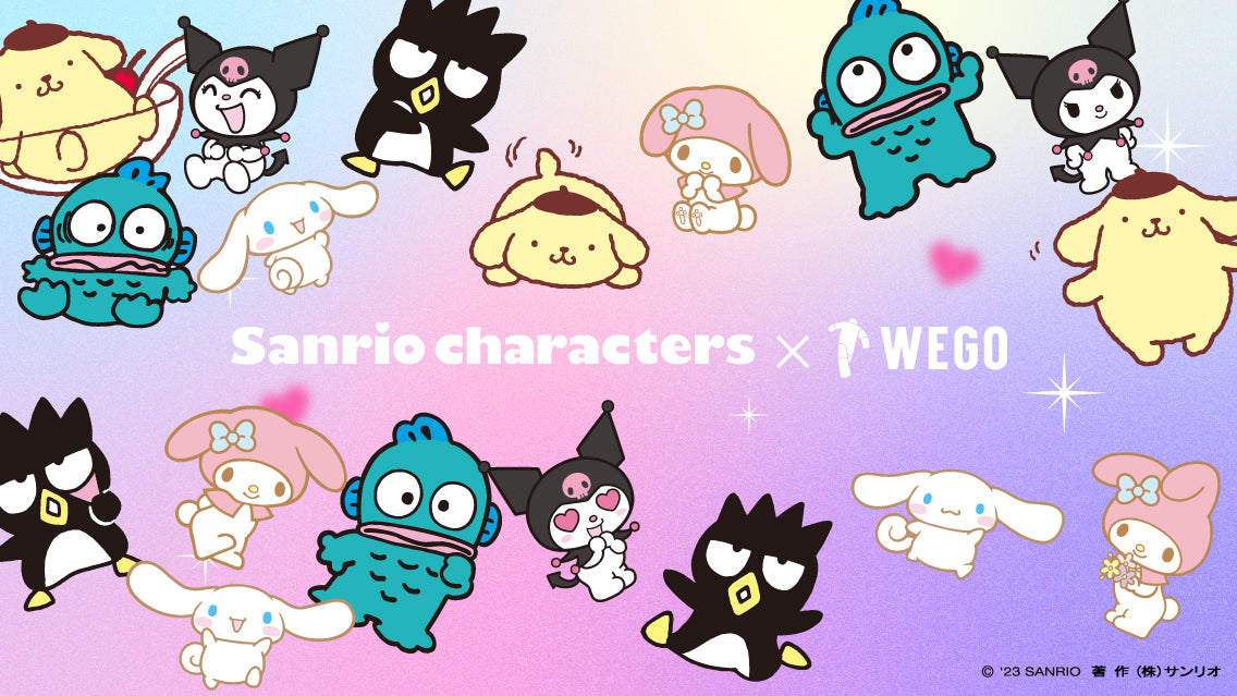 Sanrio characters × WEGO – WEGO ONLINE STORE