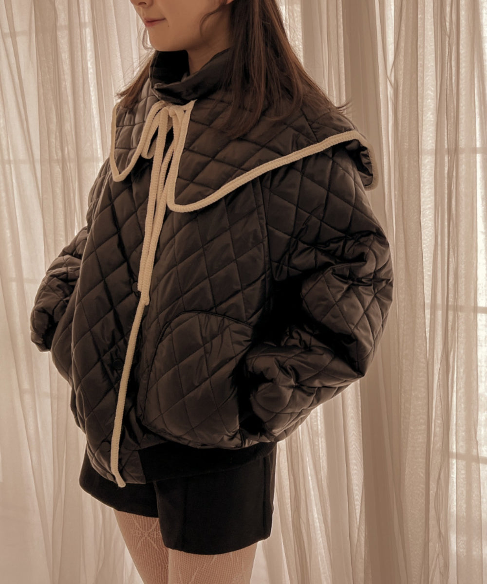 募集!!!kolor19aw キルティングブルゾン