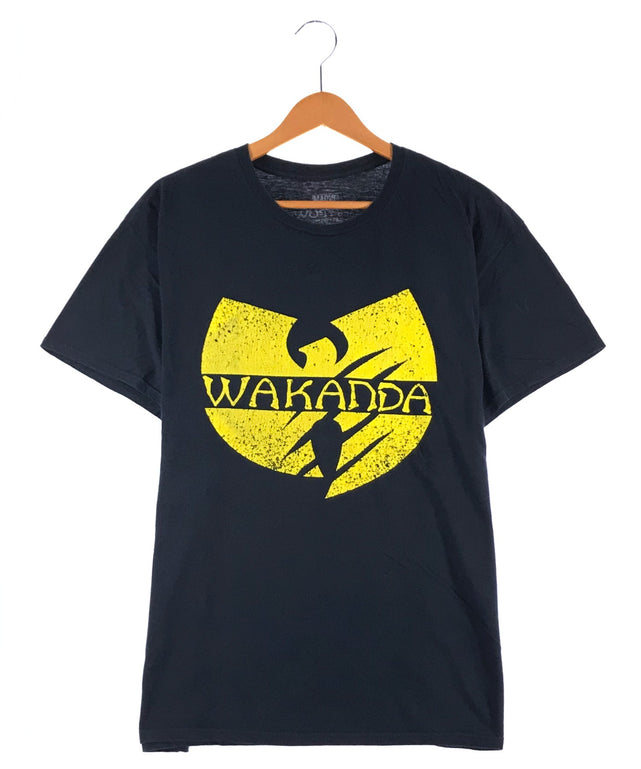 本店は WU-TANGCLAN ウータンクラン バンドTシャツ tシャツ バンt 黒 T