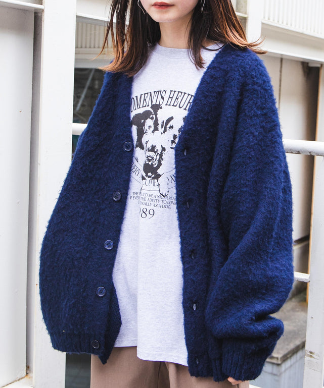 モヘアライクBIGカーディガン – WEGO ONLINE STORE