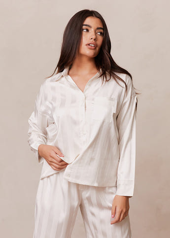 Leikar Button Up Pajamas For Women Soft Comfy Set Long Sleeve Shirt And  Pajama Pants Pjs Lounge Sets S at  Women's Clothing store