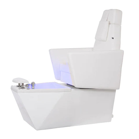 SPA Pediküre Sessel, LED-Beleuchtung Gentle in Weiß