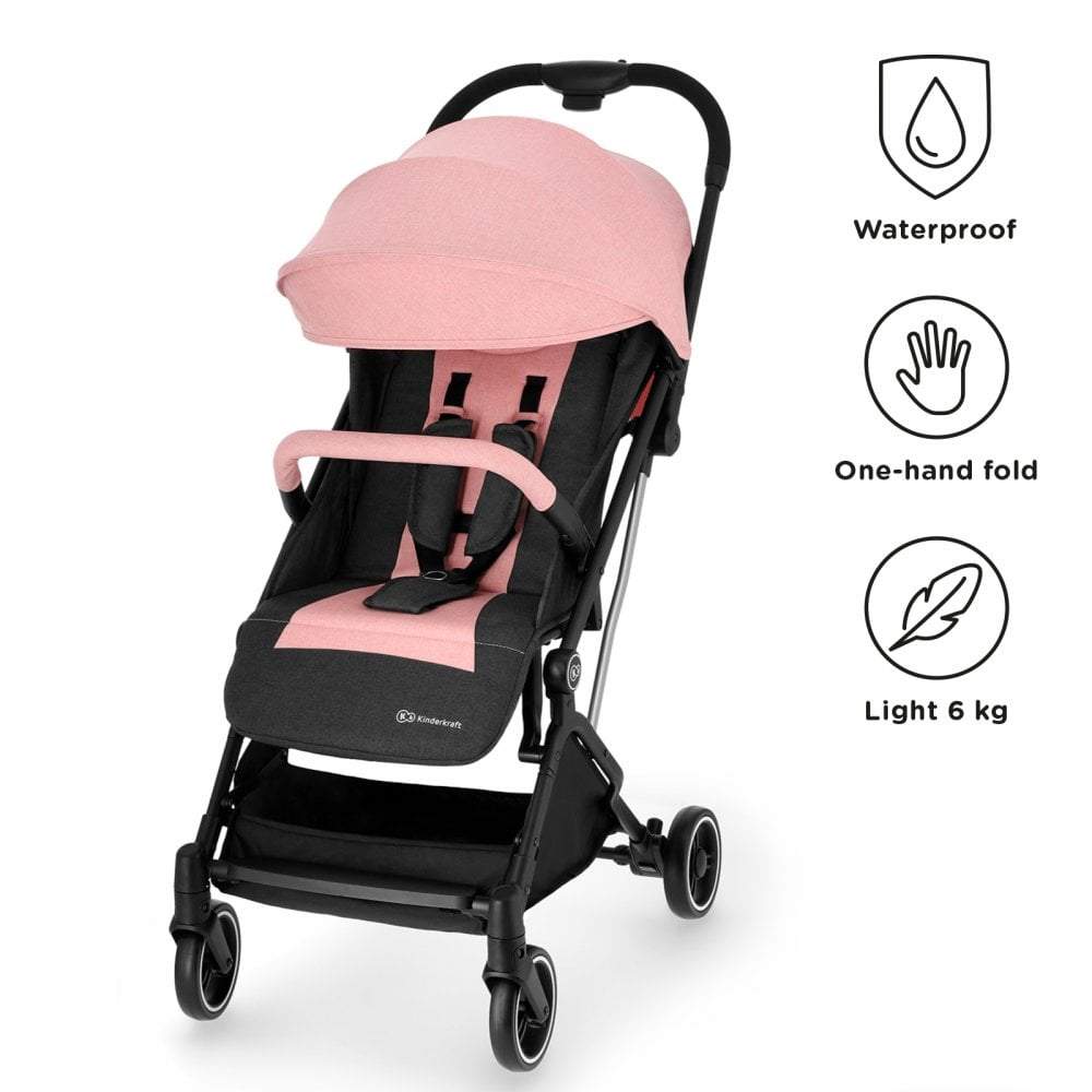 Poussette Kinderkraft 3 Roues Helsi - Dust Grey : : Bébé et  Puériculture