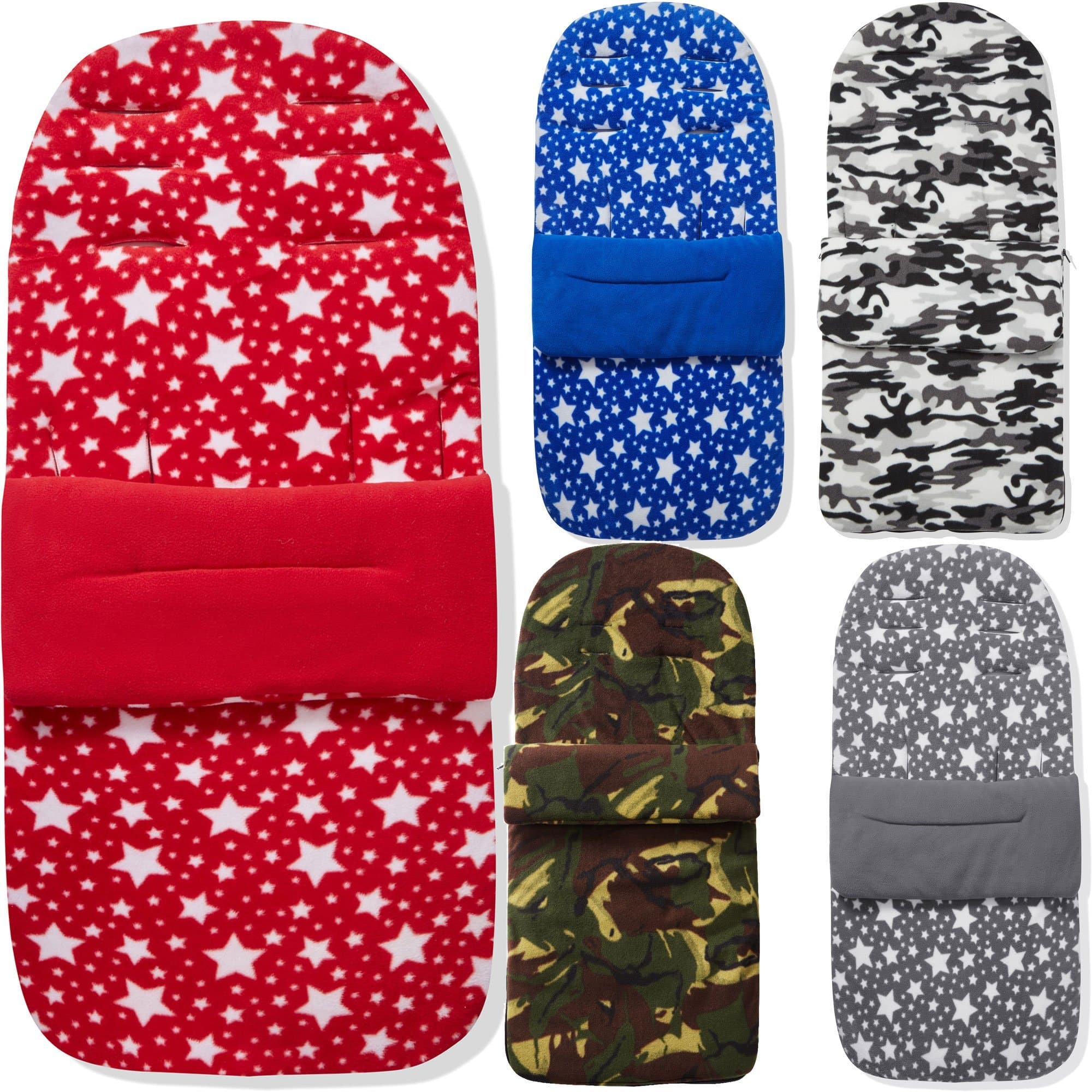 fleece cosy toes pushchairs