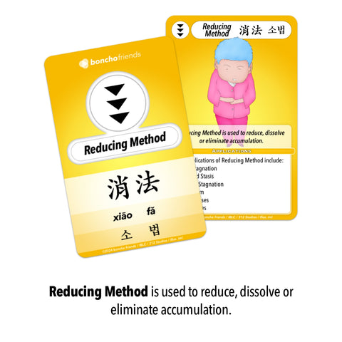 Reducing Method is used to reduce, dissolve or eliminate accumulation.