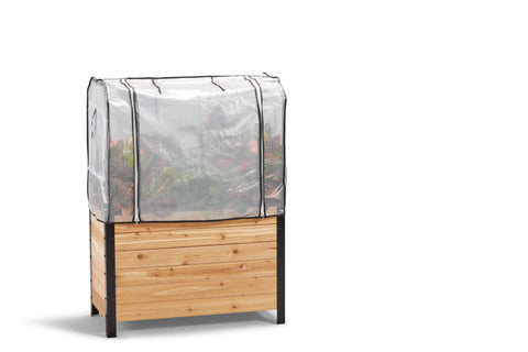 Cedar Planters Greenhouse Cover