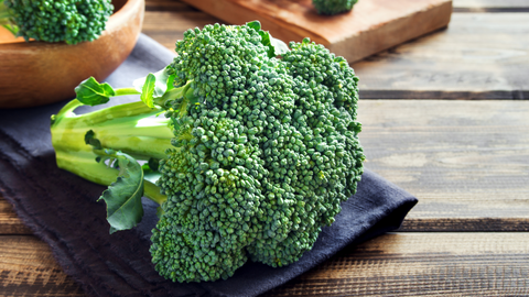 Homegrown Broccoli