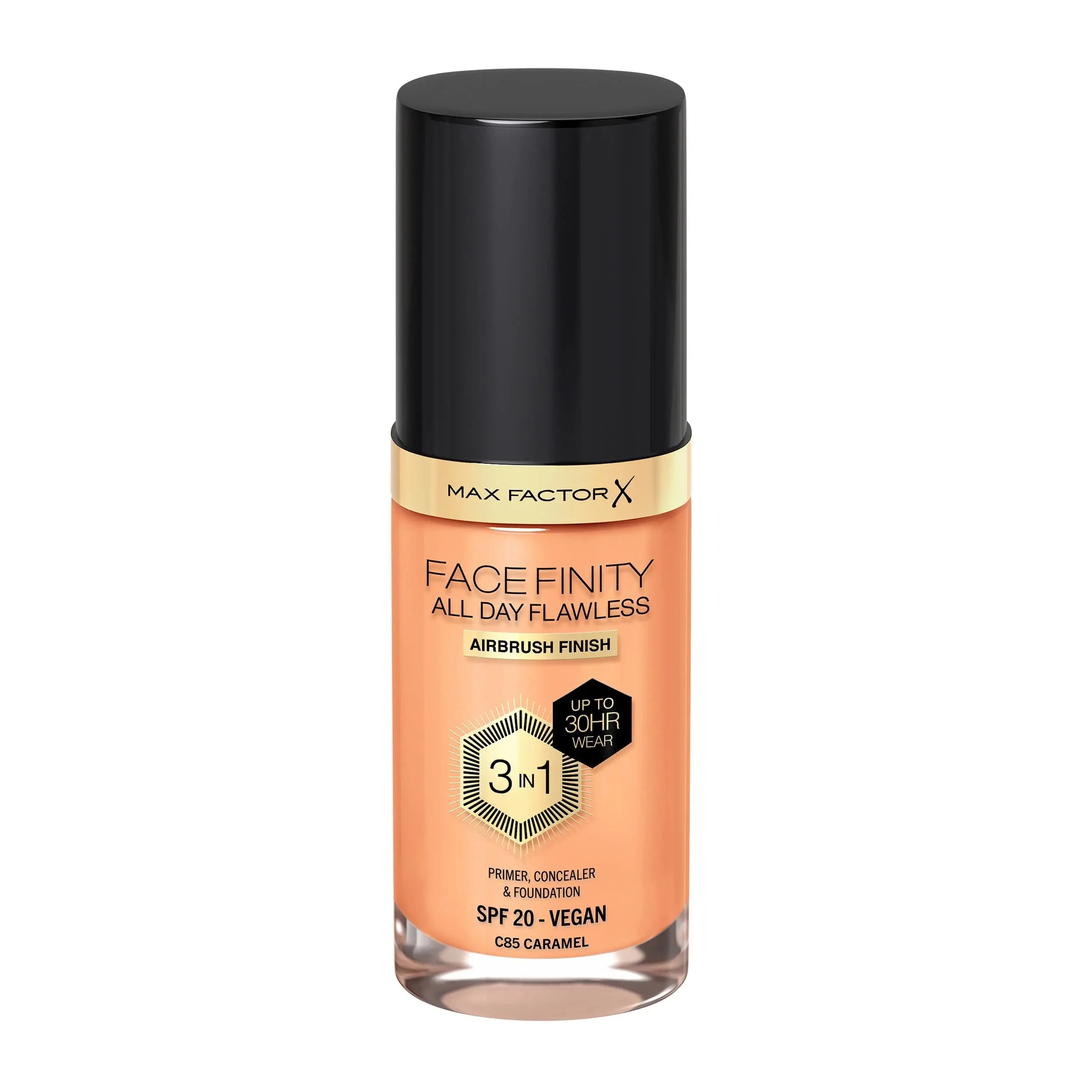 Image of Max Factor Facefinity All Day Flawless Liquid Foundation - 085 Caramel