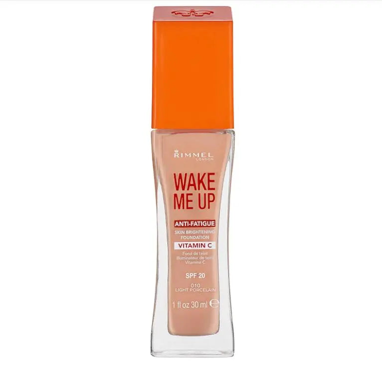 Image of Rimmel London Wake Me Up Foundation, Light Porcelain 30 ml