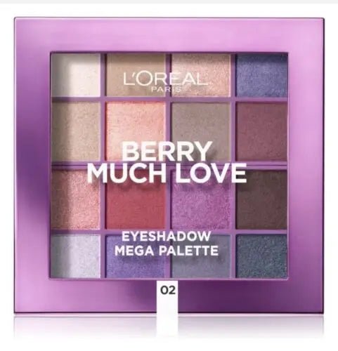 Image of L'Oreal Paris Berry Much Love Eyeshadow Mega Palette - 02