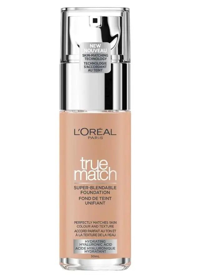 Image of L'Oreal Paris True Match Super Blendable Foundation with Hydrating Hyaluronic Acid - 05R/05C Rose Sand