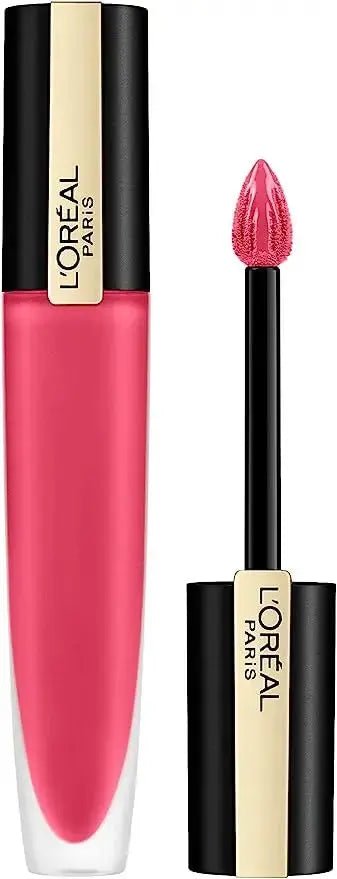 Image of L'Oreal Rouge Signature Lipstick - 128 I Decide