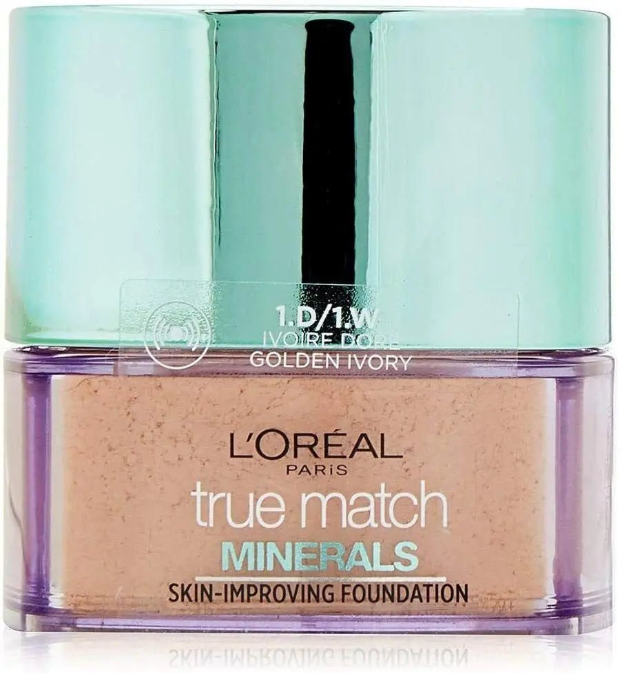 Image of L'Oreal True Match Minerals Skin-Improving Foundation - 1.D/1.W Golden Ivory