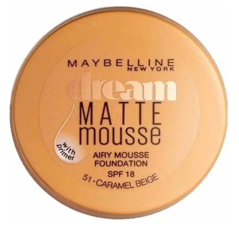 Image of Maybelline Dream Matte Mousse Foundation - 51 Caramel Beige