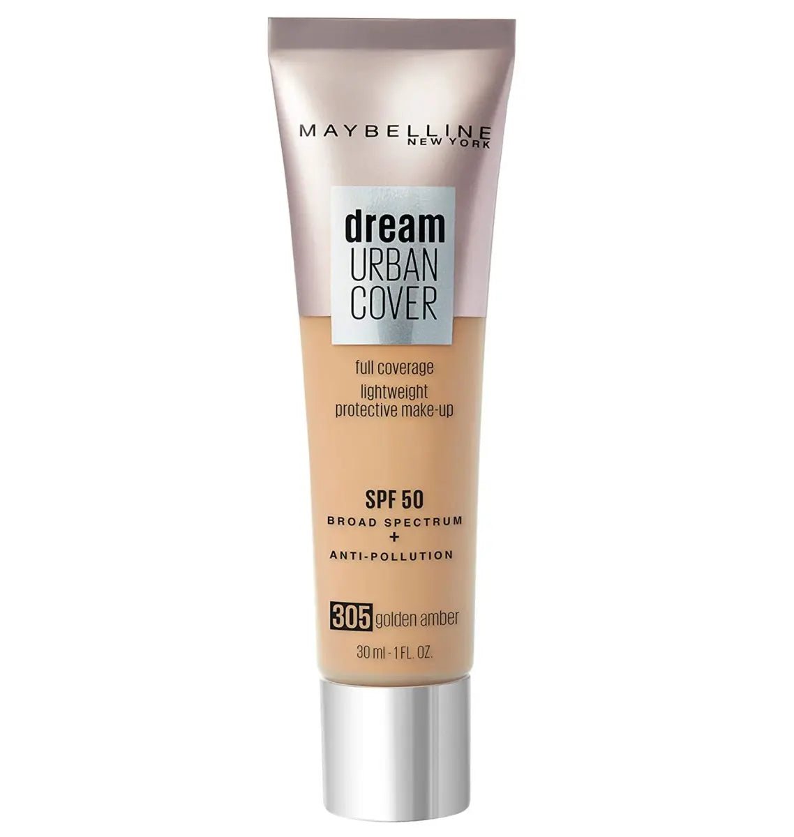 Image of Maybelline Dream Urban Cover Foundation - 305 Golden Amber