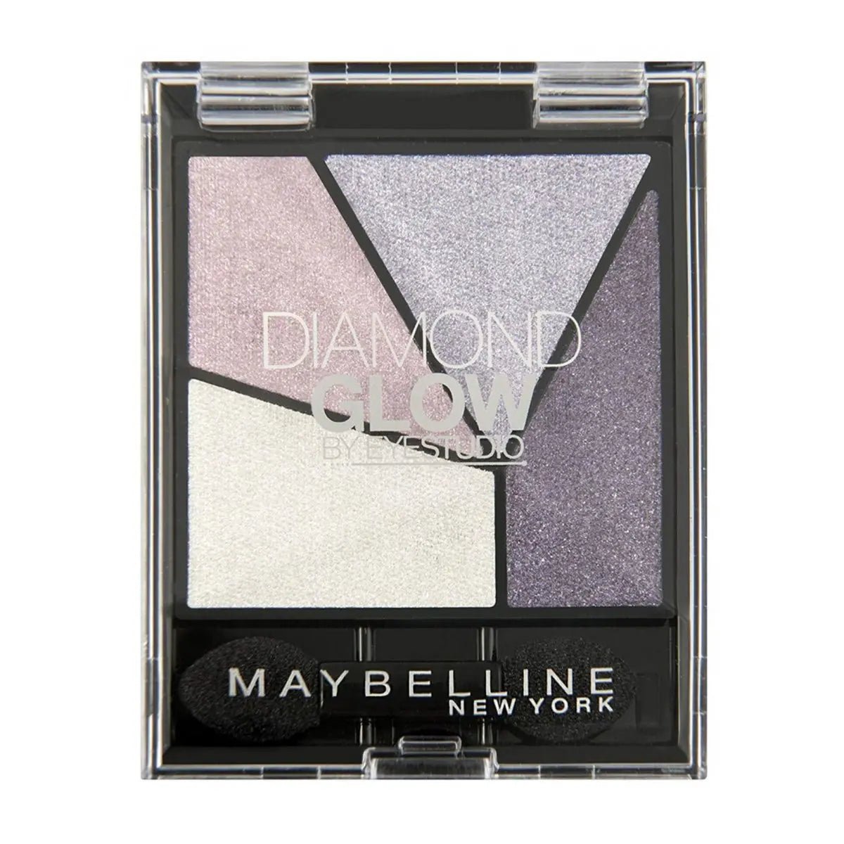 Image of Maybelline Eye Studio Eyeshadow 01 Purple Drama Quad Diamond Glow