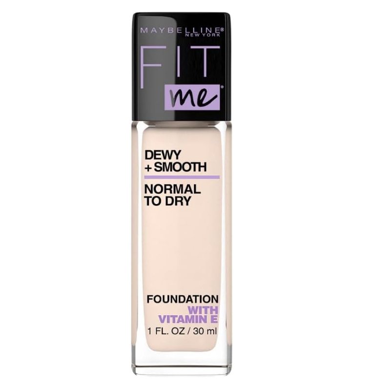Image of Maybelline Fit Me Dewy + Smooth Foundation - Fair Porcelain