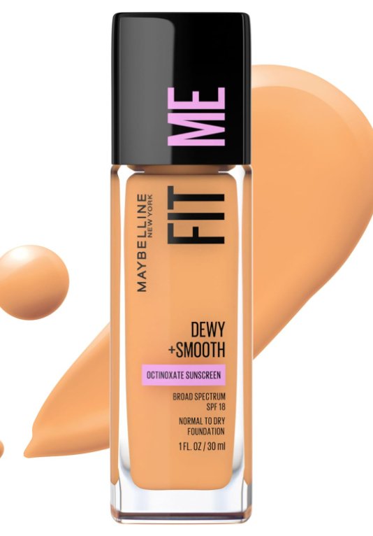 Image of Maybelline Fit Me Dewy + Smooth Foundation - Golden Beige