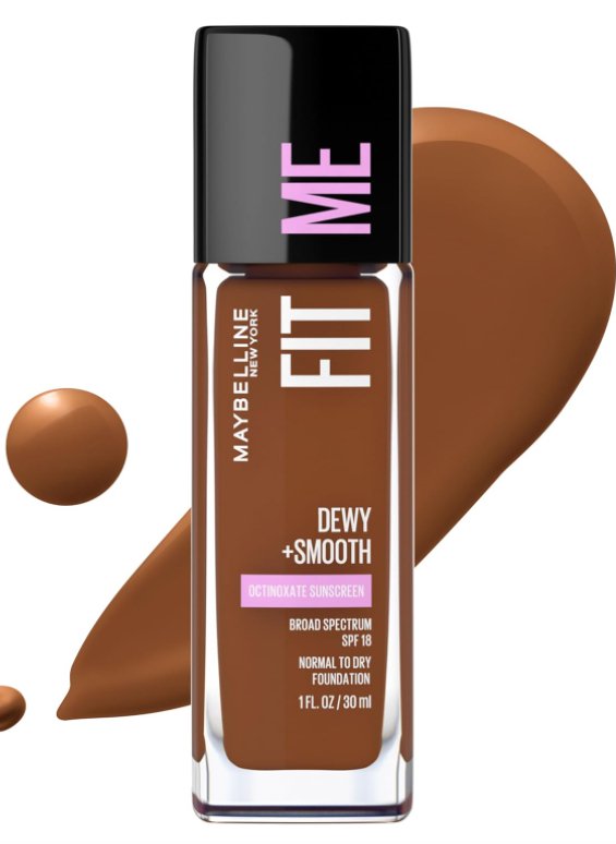 Image of Maybelline Fit Me Dewy + Smooth Foundation - Java