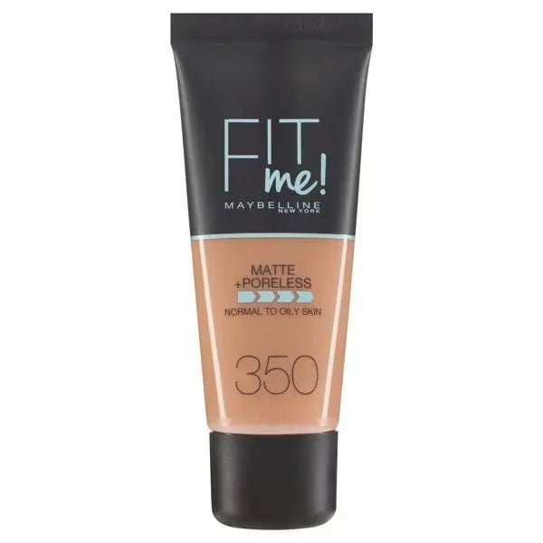 Image of Maybelline Fit Me Matte + Poreless Foundation - 350 Caramel