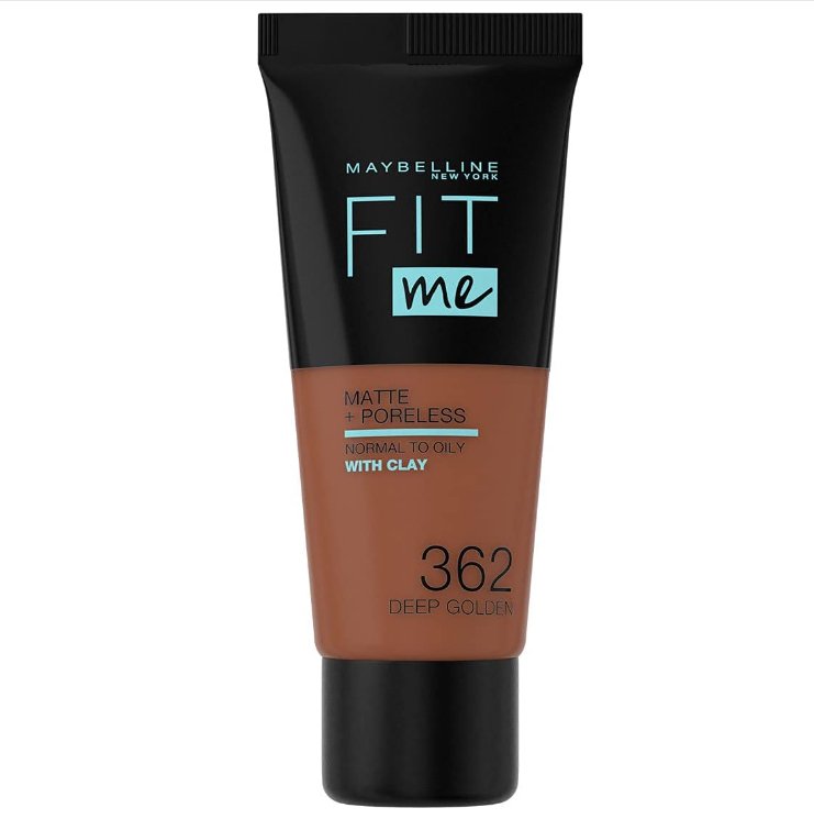 Image of Maybelline Fit Me Matte + Poreless Foundation - 362 Deep Golden