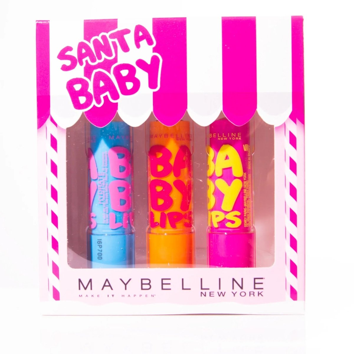 Image of Maybelline Santa Baby Christmas Baby Lips Gift Set
