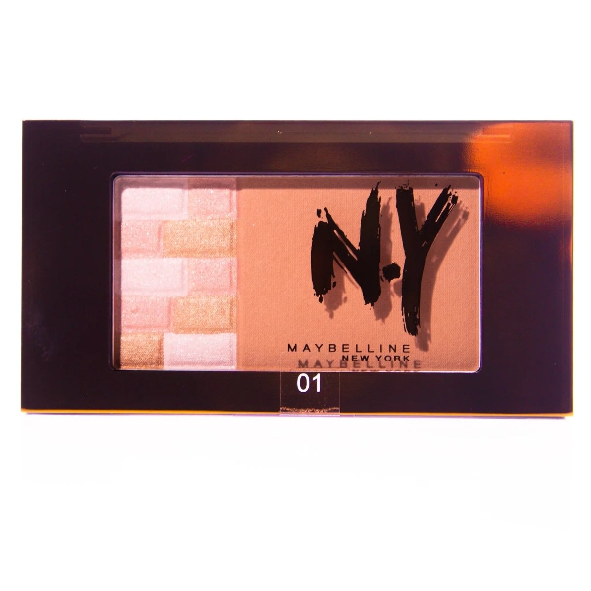 Image of Maybelline Shimmer Bricks Bronzer Bronzing Powder 01 Blondes Blondes