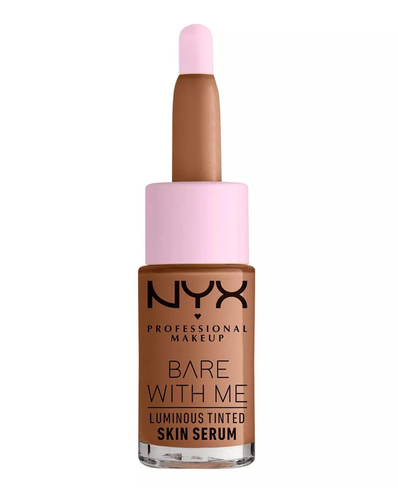 Image of NYX Bare With Me Luminous Tinted Skin Serum - 04 Universal Medium Deep