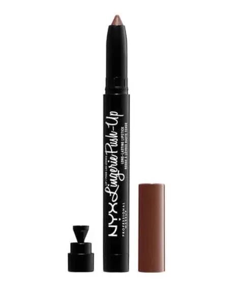 Image of NYX Lingerie Push Up Long Lasting Lipstick - 10 Teddy